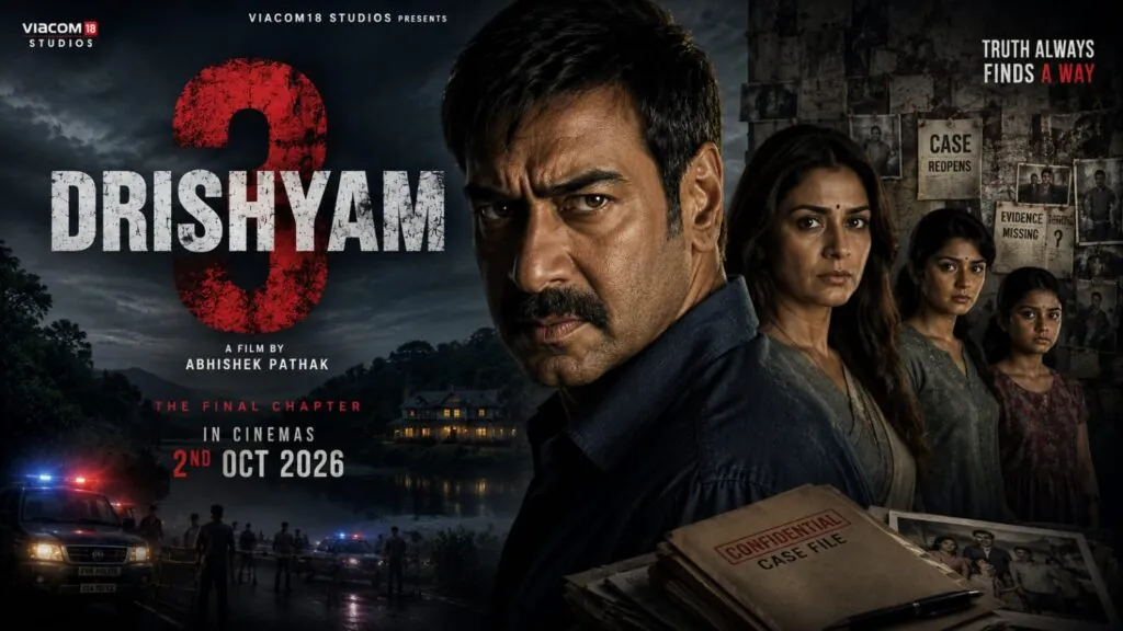 एक ऐसी कहानी जो खत्म होने के लिए नहीं, दिल में बस जाने के लिए बनी थी 'Drishyam: The Conclusion' का पहला पोस्टर आ गया
