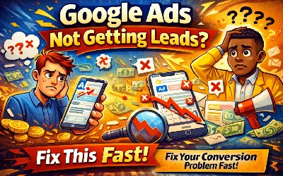 Google Ads Not Getting Leads? Fix This Fast