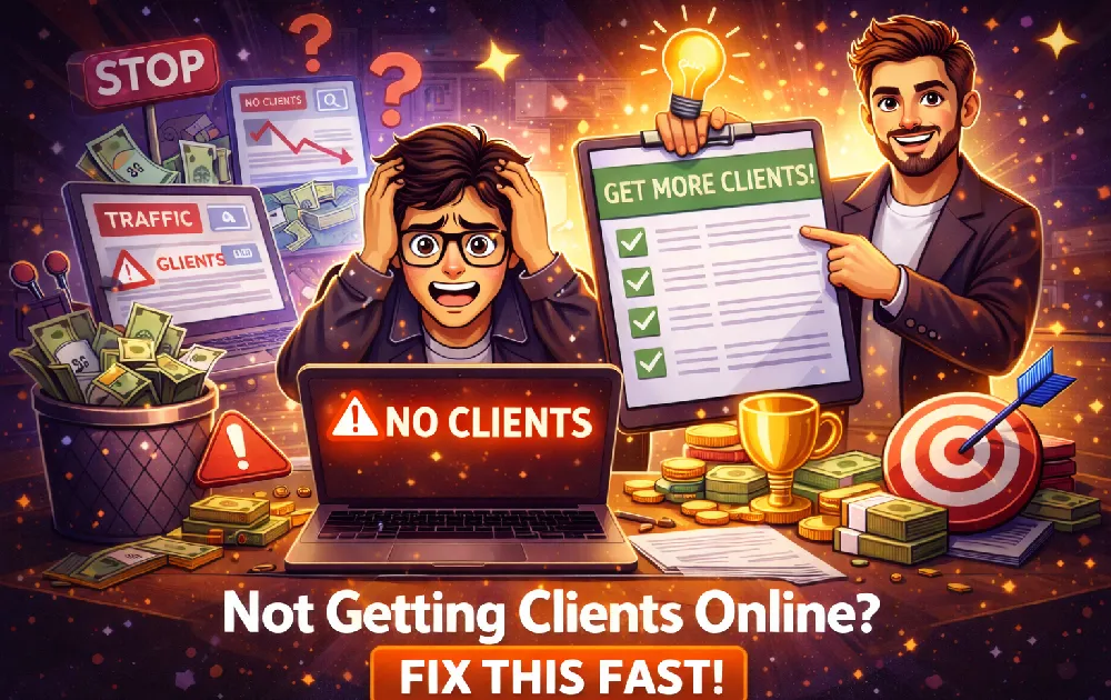 Not Getting Clients Online? Fix This Fast